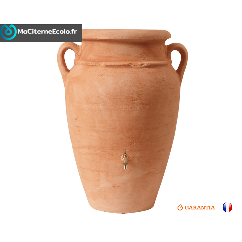 Antik Terracotta Wasserauffangbehälter