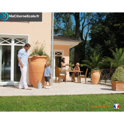 Récupérateur d'eau Antik Terracotta