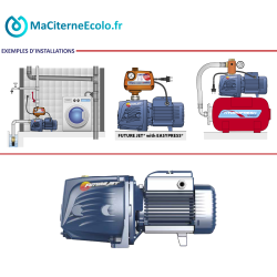utilización de una bomba eléctrica para el depósito flexible de agua de lluvia utilización de una bomba eléctrica para el depósito flexible de agua de lluvia