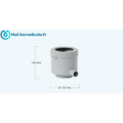 dimensiones del colector de canalón dimensiones del colector de canalón