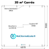 Cisterna flexible de 35m³