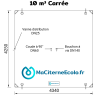 Cisterna flexible de 10m³