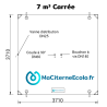 Serbatoio flessibile da 7 m3