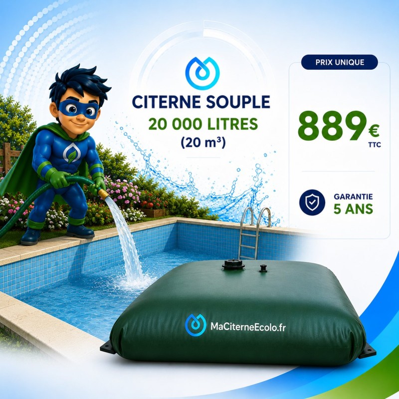 Citerne souple 20m3